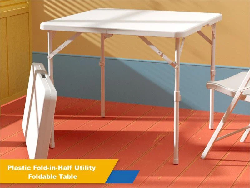 HDPE plastic folding table HDPE plastic folding table