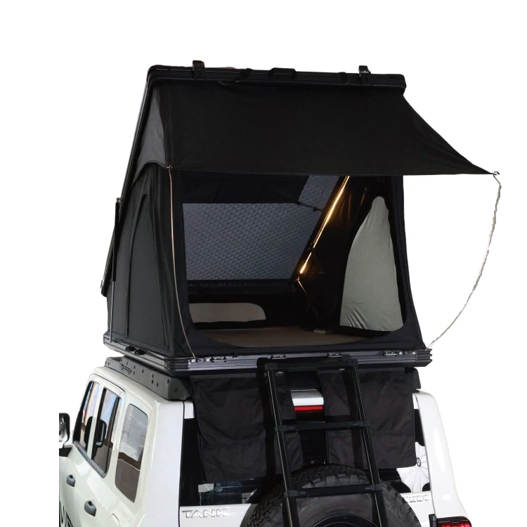 Triangular Jeep Tent Hard Shell Vehicle Roof Tent